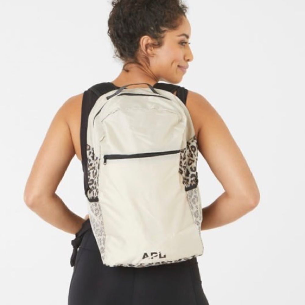APL All purpose packable leopard print backpack B91 - Picture 1 of 9